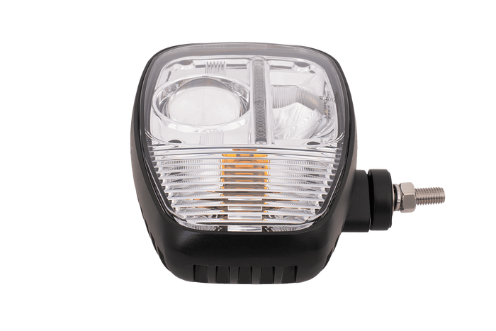 TT Technology TT.16611-L+TT.16611-P LED priekiniai žibintai, 3 funkcijos, 23xLED, 2350lm, kairė ir dešinė, skirti JCB/Cat/Manitou/Volvo/Terex