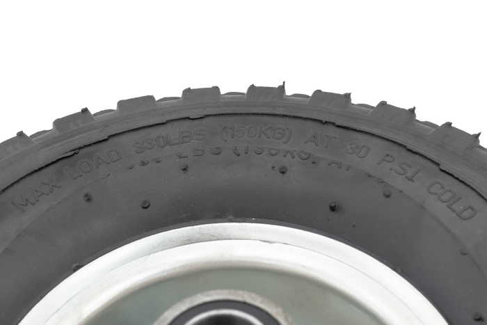 Atsarginis ratas KNOTT 403680.001 kreipiamajam ratui, pneumatinis, 260x85 mm