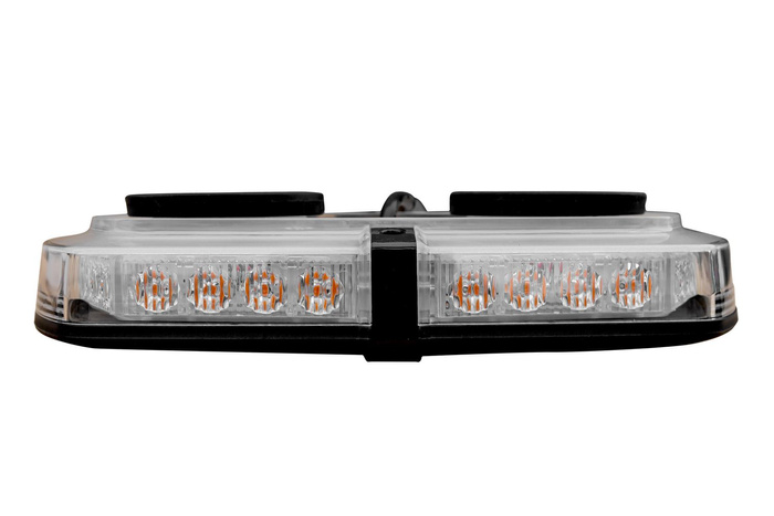 LED įspėjimo spindulys 237x145 R10 R65 magnetas BLK0031
