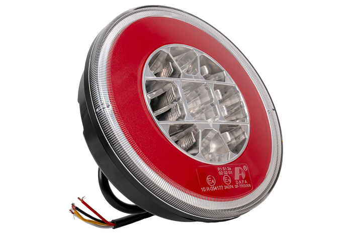 TT TECHNOLOGY TT.12008 Glo-Trac LED galinis žibintas Hamburger 3 funkcijos Universalus