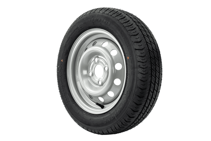Priekabos ratas LINGLONG TYRE 155/70 R13 75N UNITRAILER RIM 4Jx13"H2 4x100 ET:30