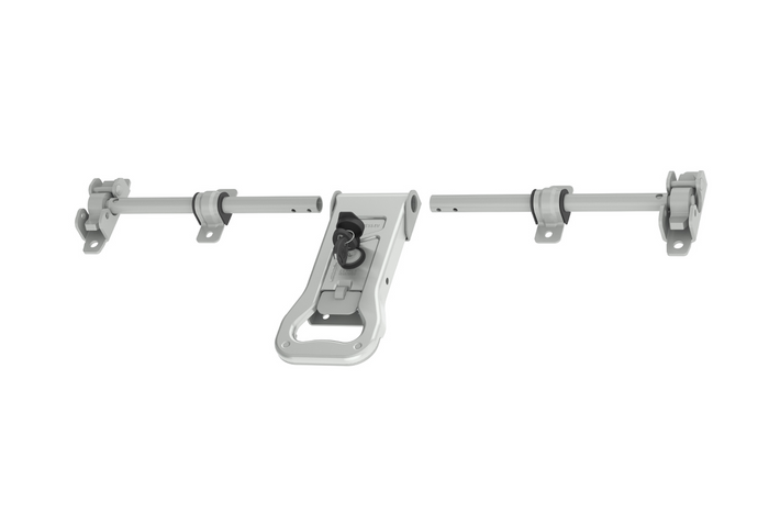 STEELPRESS ZD-03 konteinervežio durų spyna su skląsčiu, 2500 mm