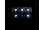 HORPOL LWD2153/CZ LED 900lm juodas automobilio salono žibintas su jungikliu