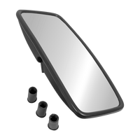 Šildomas šoninis veidrodėlis PLASTEX LR0400E žemės ūkio technikai 407x208mm