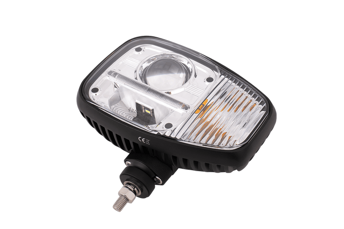 TT Technology TT.16611-L+TT.16611-P LED priekiniai žibintai, 3 funkcijos, 23xLED, 2350lm, kairė ir dešinė, skirti JCB/Cat/Manitou/Volvo/Terex