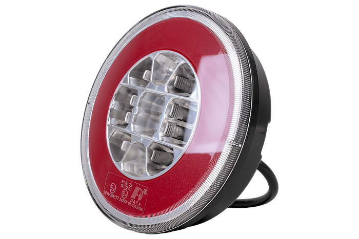 TT TECHNOLOGY TT.12008 Glo-Trac LED galinis žibintas Hamburger 3 funkcijos Universalus